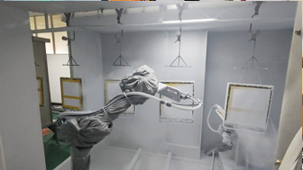 공작물 도장(스프레이) 로봇